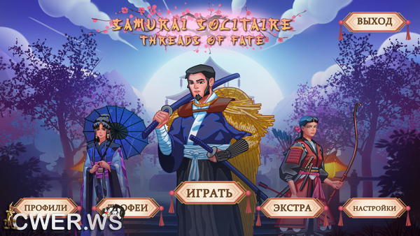 скриншот игры Samurai Solitaire: Threads of Fate