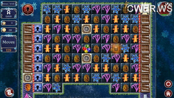 скриншот игры Jewel Match: Winter Wonderland 2 Collector’s Edition