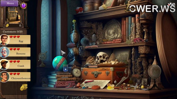 скриншот игры Antiquarium