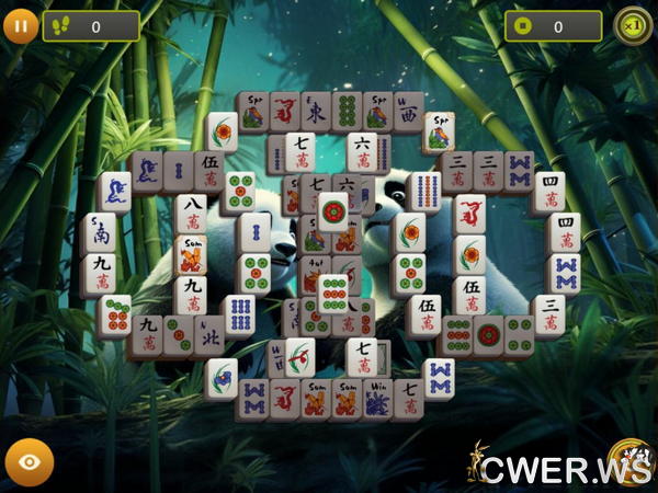 скриншот игры Выбор панды маджонг