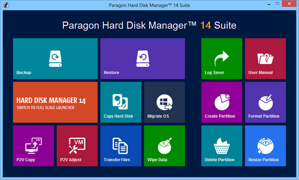 Paragon Hard Disk Manager 14 Suite