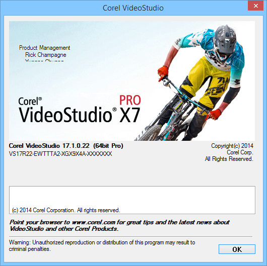 Corel VideoStudio Pro X7