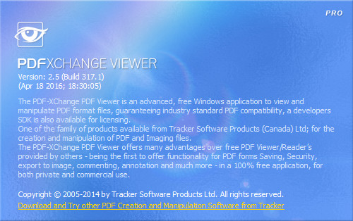 PDF-XChange Viewer Pro 2.5.317.1