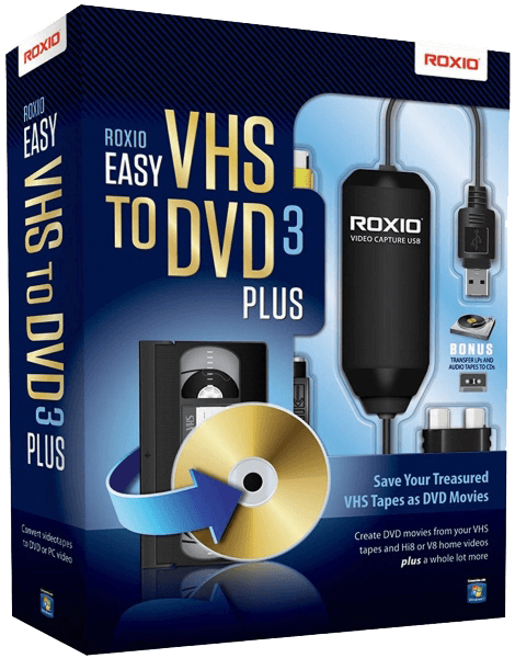  Roxio Easy VHS to DVD 3 Plus