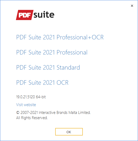 PDF Suite 2021