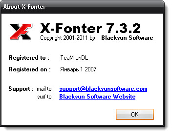 X-Fonter 7.3.2