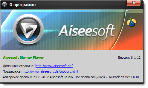 Aiseesoft Blu-ray Player 6.1.12