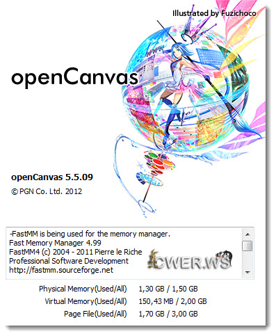 openCanvas 5.5.09