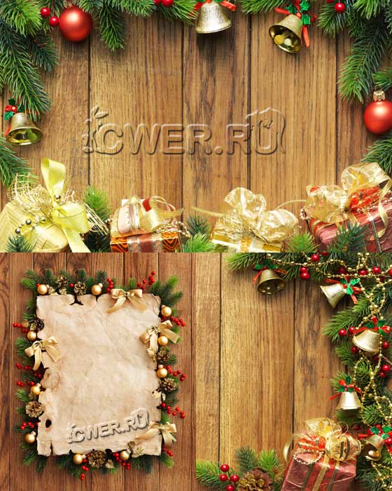 Stock Photo. Christmas Fir Tree