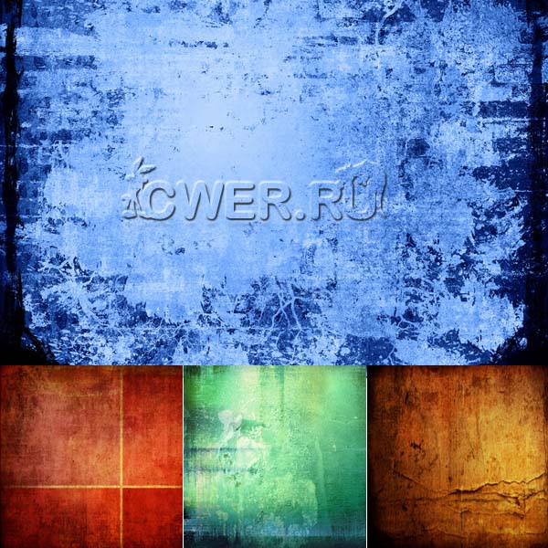 Stock Photo. Color Grunge Backgrounds