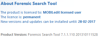 Forensic Search Tool
