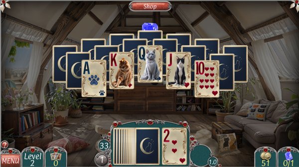 Jewel Match Solitaire: Cats and Cards Collector’s Edition