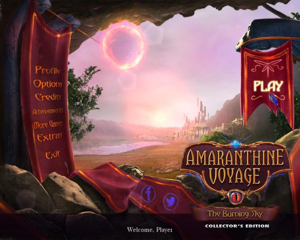 Amaranthine Voyage 8: The Burning Sky Collectors Edition