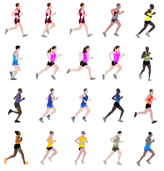 Люди и спорт, тренировка1