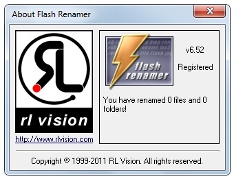 RL Vision Flash Renamer