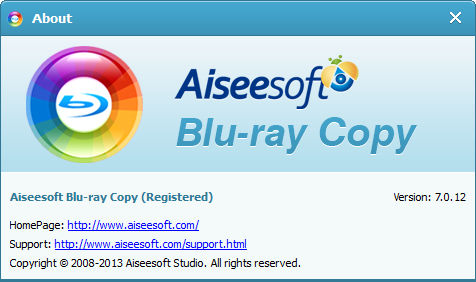 Aiseesoft Blu-ray Copy 7.0.12