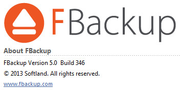 FBackup 5.0 Build 346