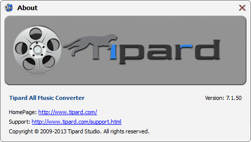 Tipard All Music Converter 7.1.50