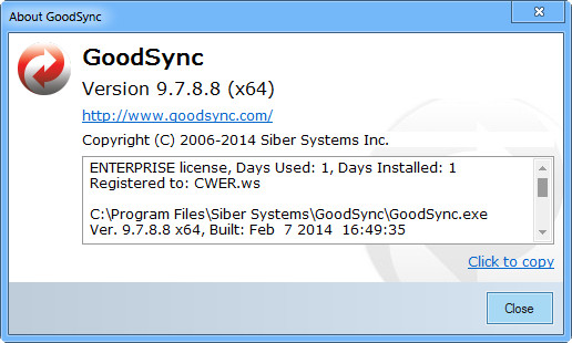 GoodSync Enterprise 9.7.8.8