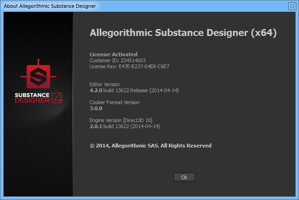 Allegorithmic Substance Designer 4.2.0 Build 13622