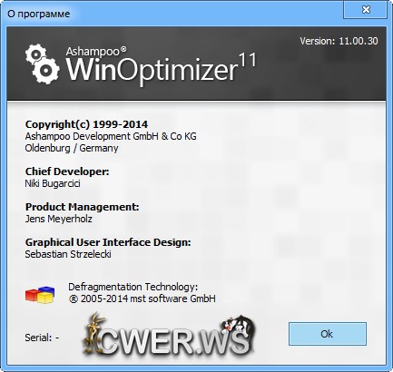 Ashampoo WinOptimizer 11.00.30