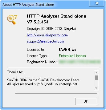 HTTP Analyzer Full Edition 7.5.2.454