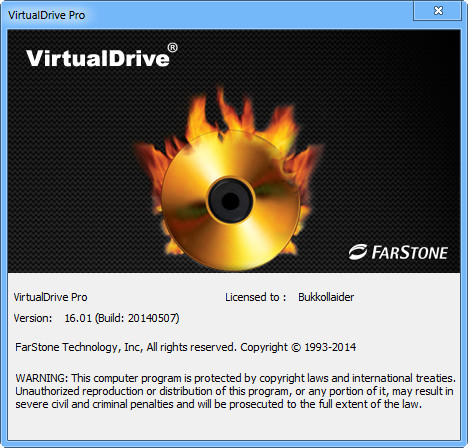 VirtualDrive Pro 16.01