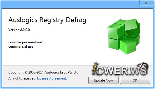 Auslogics Registry Defrag 8.0.0.0