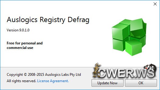 Auslogics Registry Defrag 9.0.1.0