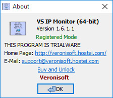 VS IP Monitor 1.6.1.1