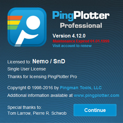 PingPlotter Pro 4.12.0