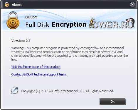 GiliSoft Full Disk Encryption 2.7