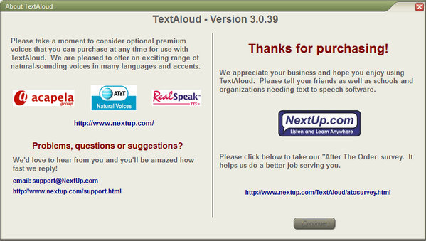 TextAloud 3.0.39