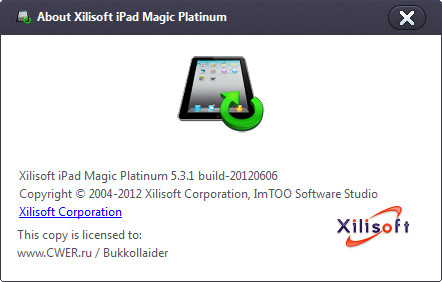 Xilisoft iPad Magic Platinum 5.3.1.20120606