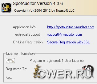 SpotAuditor 4.3.6