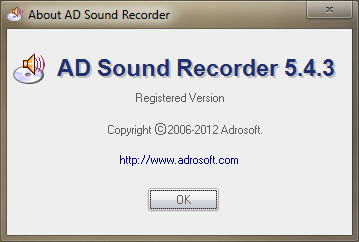 AD Sound Recorder 5.4.3