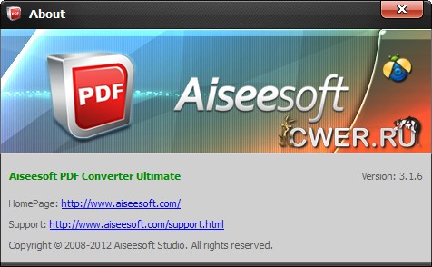 Aiseesoft PDF Converter Ultimate 3.1.6.0
