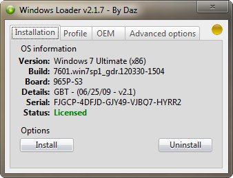 windows loader 2.1.7