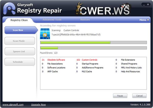 Glary Registry Repair 4
