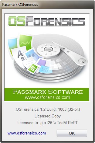 OSForensics Pro 1.2 Build 1003