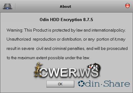 Odin HDD Encryption 8.7.5