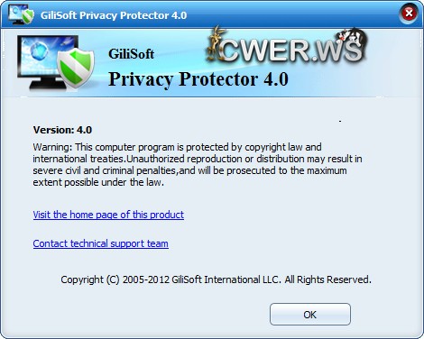 GiliSoft Privacy Protector 4.0