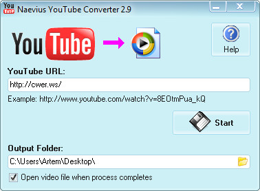 Naevius YouTube Converter 2.9