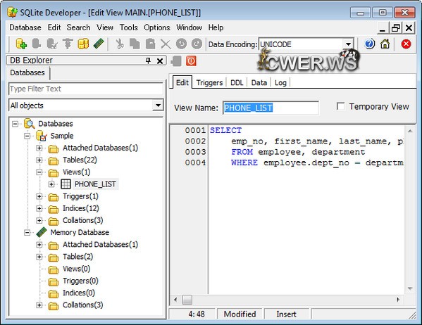 SQLite Developer 3
