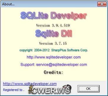 SQLite Developer 3.9.4.519