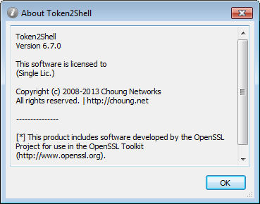 Token2Shell 6.7.0