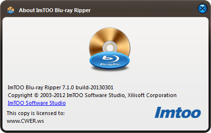 ImTOO Blu-ray Ripper 7.1.0.20130301