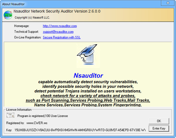 Nsauditor Network Security Auditor 2.6.0.0