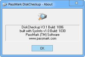 DiskCheckup 3.1 Build 1006