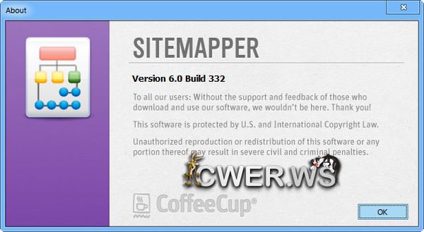 CoffeeCup Sitemapper 6.0 Build 332